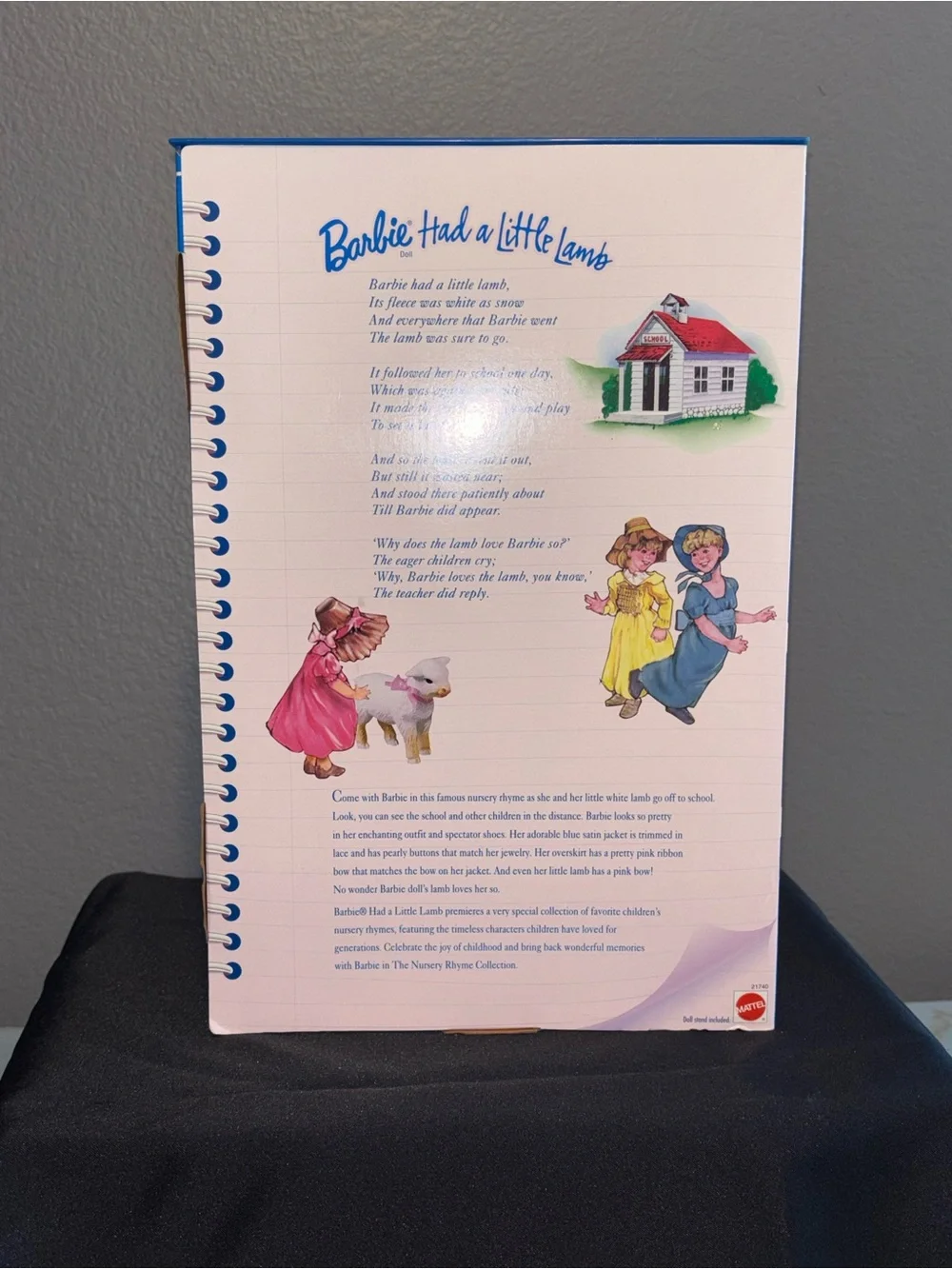Barbie Had a Little Lamb Collector Doll - Blue, White & Pink